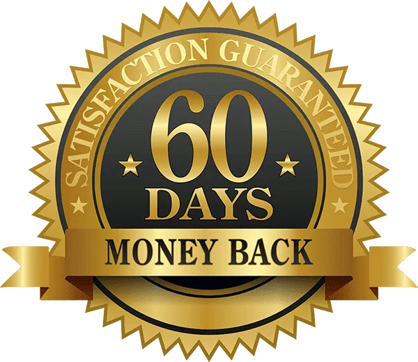 Glyco Harmony 60-Day Money Back Guarantee Badge